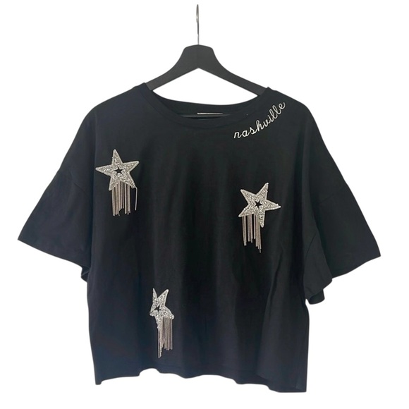 NASH Tops - NWT Nashville Starstruck One Size Cropped T-Shirt